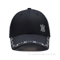 Chapeaux de baseball de marque 100% coton